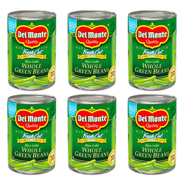 Del Monte, Cut Green Beans, 14.5oz Can (Pack of 6)