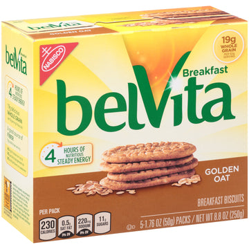 Belvita Breakfast Biscuits, Golden Oat, 8.8 Ounce (Pack Of 3)
