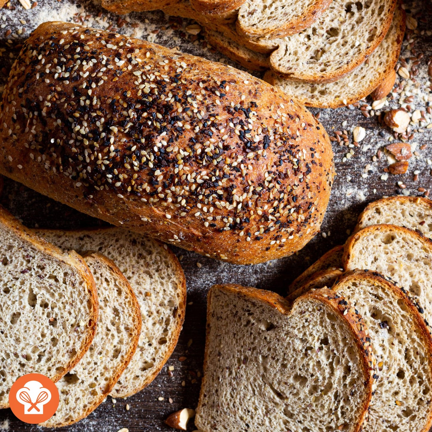 Low Carb Avenue - Artisan Keto Bread | 7g Protein & 2g Net Carbs | Low Calorie, Vegan, Sugar Free | Fresh, Sliced, Multigrain Br