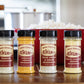 Amish Country Popcorn | Seasoning Variety Pack | 4 Bottles | White Cheddar - Cheddar Cheese - Sour Cream & Onion -Ranch | Nut Fr