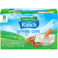 Hidden Valley Ranch Dressing & Dipping Sauce, Ranch Dressing, Gluten Free Salad Dressing To Go Cups, On-the-Go Dipping Sauce, 1.