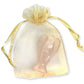 Earth Therapy Pocket Guardian Angel With Serenity Prayer Card - Pink Healing Stone Figurine - Rose Quartz