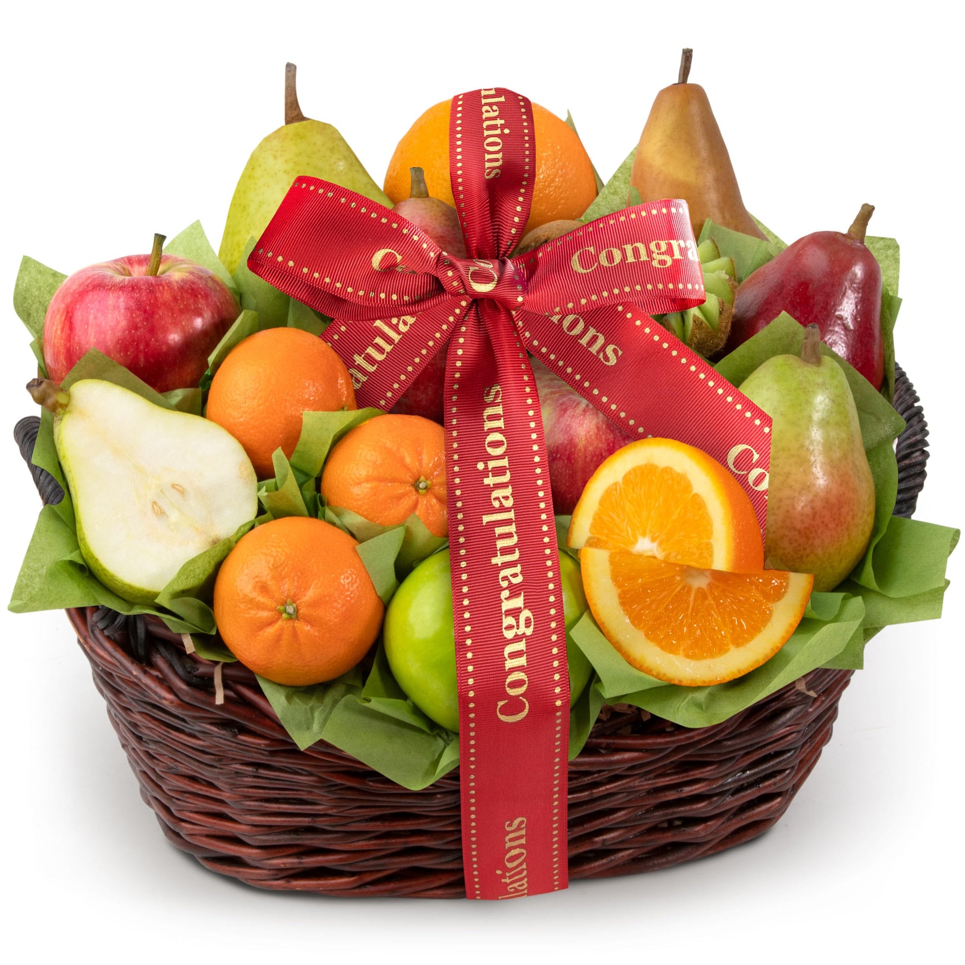 A Gift Inside Congratulations California Bounty Fruit Gift Basket