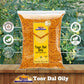 Rani Toor Dal (Split Pigeon Peas) Oily, 128oz (8lbs) 3.63kg Bulk ~ All Natural | Gluten Friendly | NON-GMO | Vegan | Indian Orig