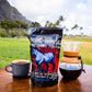 Blue Horse 100% Kona Coffee (Ground)  Medium Roast Arabica coffee  16 oz (1 lb) Bag  Farm Fresh  Authentic Hawaiian Coffee from the Big Island  Smooth & Bold Flavor  Hand-Picked & Sun-Dried for Rich Aroma
