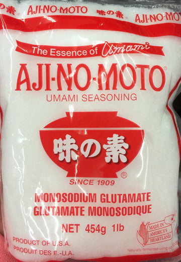 Ajinomoto Umami Seasoning, MSG Monosodium Glutamate, 16oz Bag, Made in USA