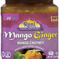 Rani Mango & Ginger Chutney, Vegan, Gluten Free, 10.5oz Glass Jar, All Natural, NON-GMO