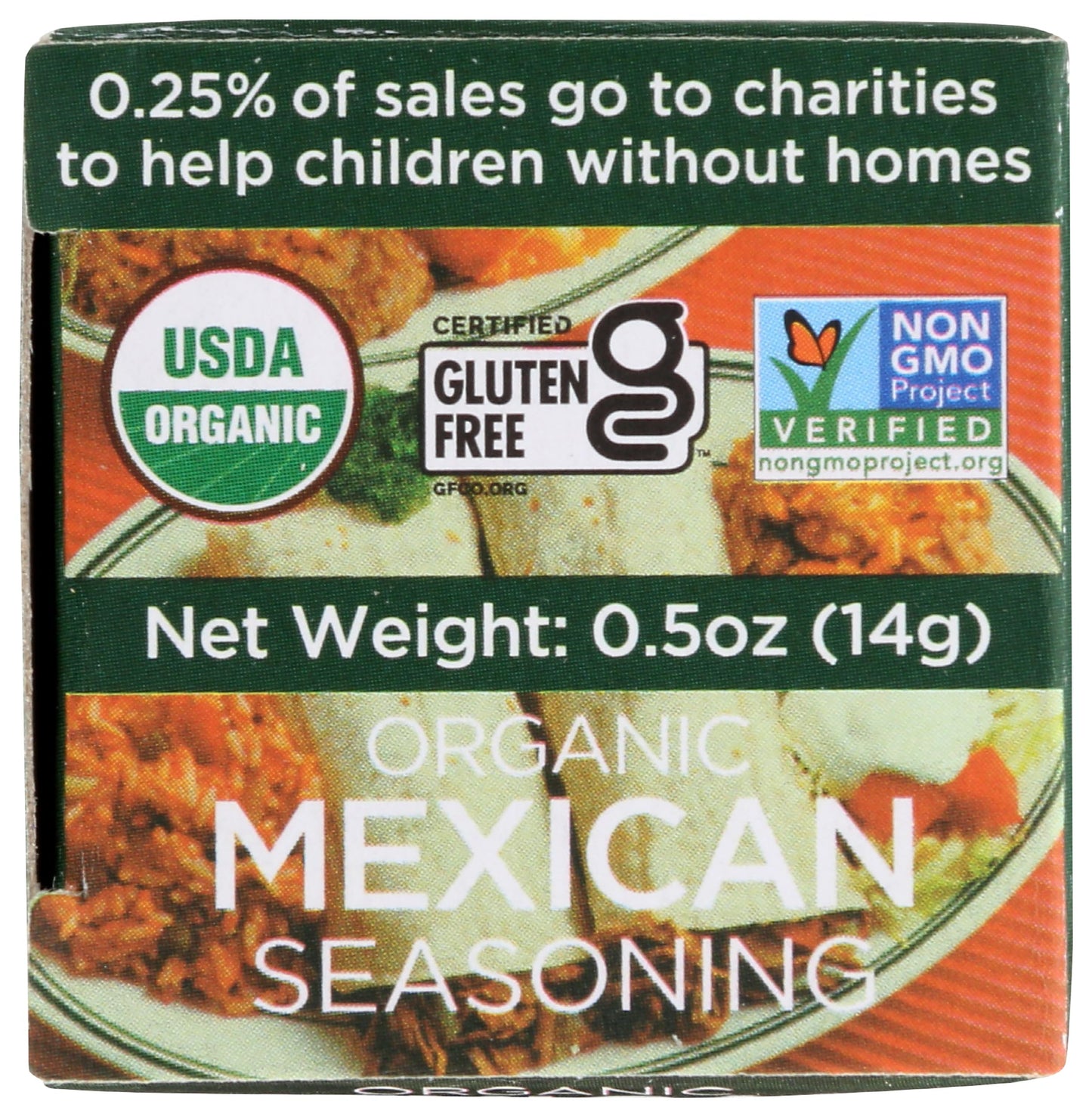 Spicely Organic Mexican Seasoning 0.5 Oz Certified Gluten Free