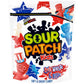 Sour Patch Kids Red White & Blue Soft Chewy Candy, Limited Edition, 1.9 lb Bag, Colorful Gummies