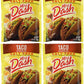 Mrs Dash Salt Free Taco Seasoning Mix (1.25 Oz Packets) 4 Pack