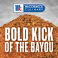 McCormick Culinary Bayou Cajun Seasoning, 21 oz - One 21 Ounce Container of Cajun Seasoning Made With Aromatic Spices for Catfis