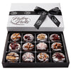 Pastry Perks 12 Gourmet Chocolate Covered Valentines Day Cookies Gift Basket | Christmas Gifts For Women & Men  Mom  Dad  Grandma | Thanksgiving Food Delivery