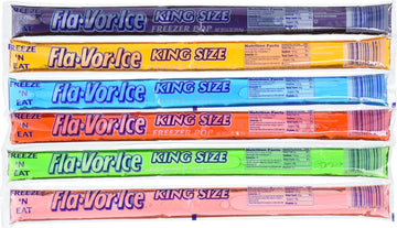 Fla-Vor-Ice Freeze Pops, 6 Assorted Flavors 45 X 5.5 Oz