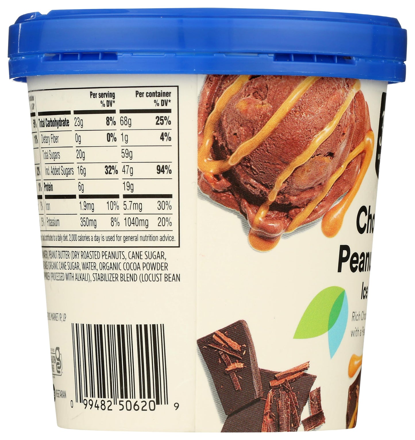 365 by Whole Foods Market Chocolate Peanut Butter Ice Cream, 1 PT