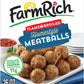 Farm Rich Homestyle Meatballs, Made with Beef, Pork and Authentic Bread Crumb Recipe, Fully Cooked, Frozen, 26 oz