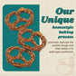 UNIQUE SNACKS Original Splits Pretzels, OU Kosher, Non-GMO, 16 Oz. Bags, Pack of 12, 1 Pound