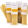 Gusta Spaghetti Noodles Pasta - Enhanced Italian Pasta From Italy - Durum Wheat Semolina Organic Al Dente Pasta - Non-Gmo & Gourmet Pasta - Family Owned Brand - 17.64Oz / 500G (4 Pack)