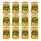 Del Monte Yellow Cling Peach Chunks in Heavy Syrup, 15.25 oz Can, Pack of 12