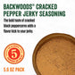 LEM Backwoods  ed Pepper Seasoning with Cure Packet, 1.75 Pound, Model 9044