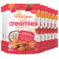 Happy Baby Organics Creamies Freeze-Dried Veggie & Fruit Snacks With Coconut Milk Strawberry Raspberry & Carrot, 1 Ounce (Pack O