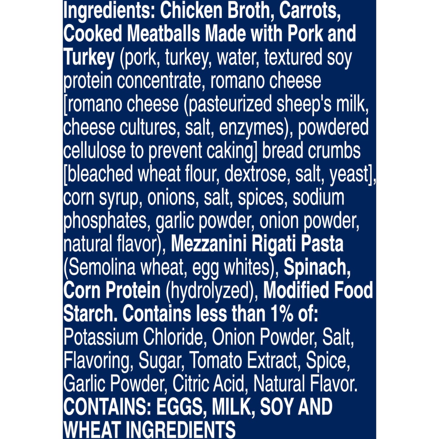 Progresso Reduced Sodium  Italian-Style Wedding With Meatballs Canned Soup  18.5 oz.