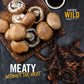 Savory Wild Portabella Mushroom Jerky - Sesame Ginger & Korean Chili (3 Pack)