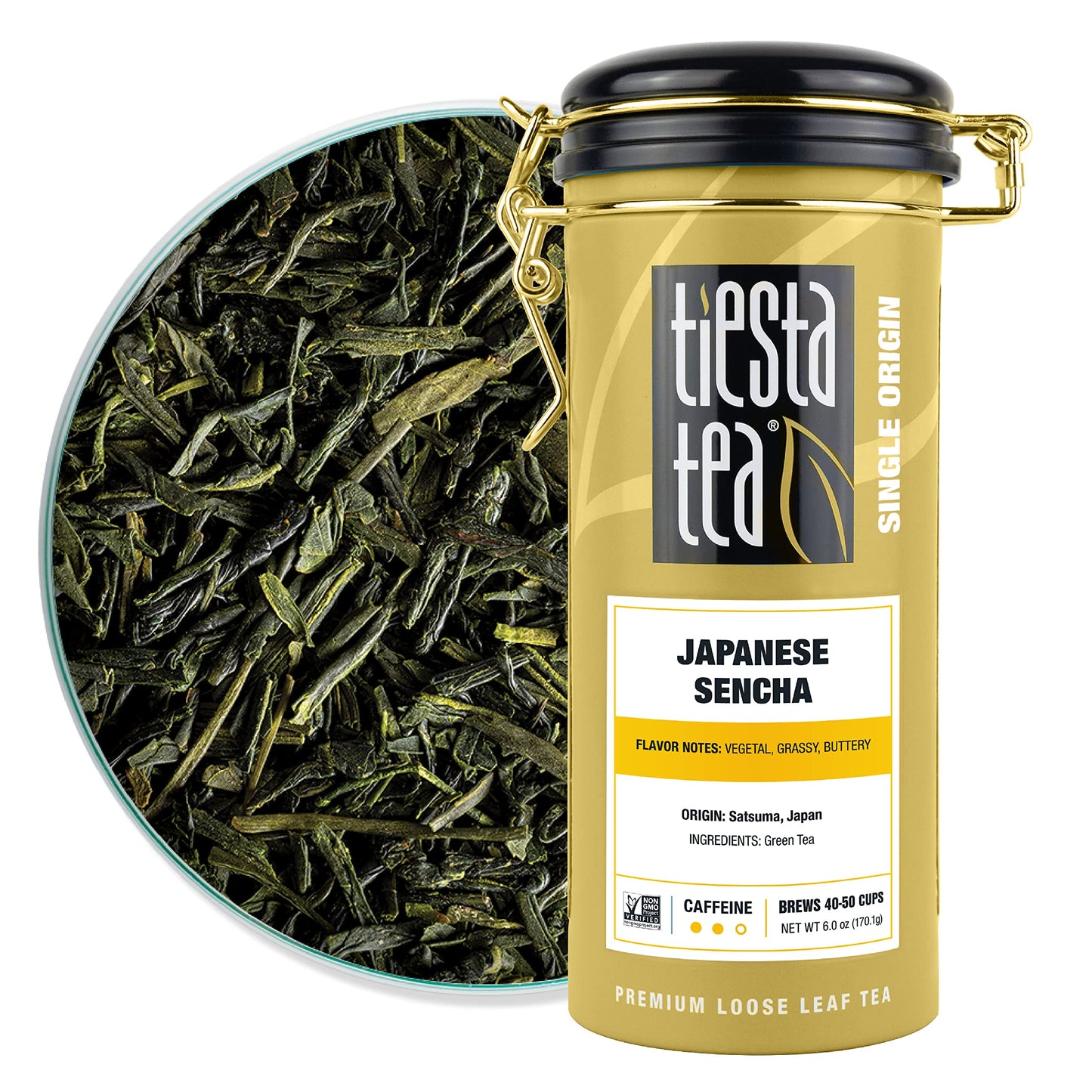 Tiesta Tea - Japanese Sencha Tea | Single Origin Premium Loose Leaf Sencha Green Tea | Medium Caffeinated | Make Hot Or Iced Tea