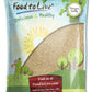 Hulled Sesame Seeds, 12 Pounds - Whole Raw White Sesame Seeds, Kosher and Vegan, Unroasted, Bulk Sesame. High in Magnesium, Iron