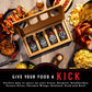 Hoff Sauce Hot Sauce Gift Box 4-Pack Mini Hot Sauce Bottles Of Handmade Tennessee Hot Sauces And Bbq Sauce Gift Set For Grilling