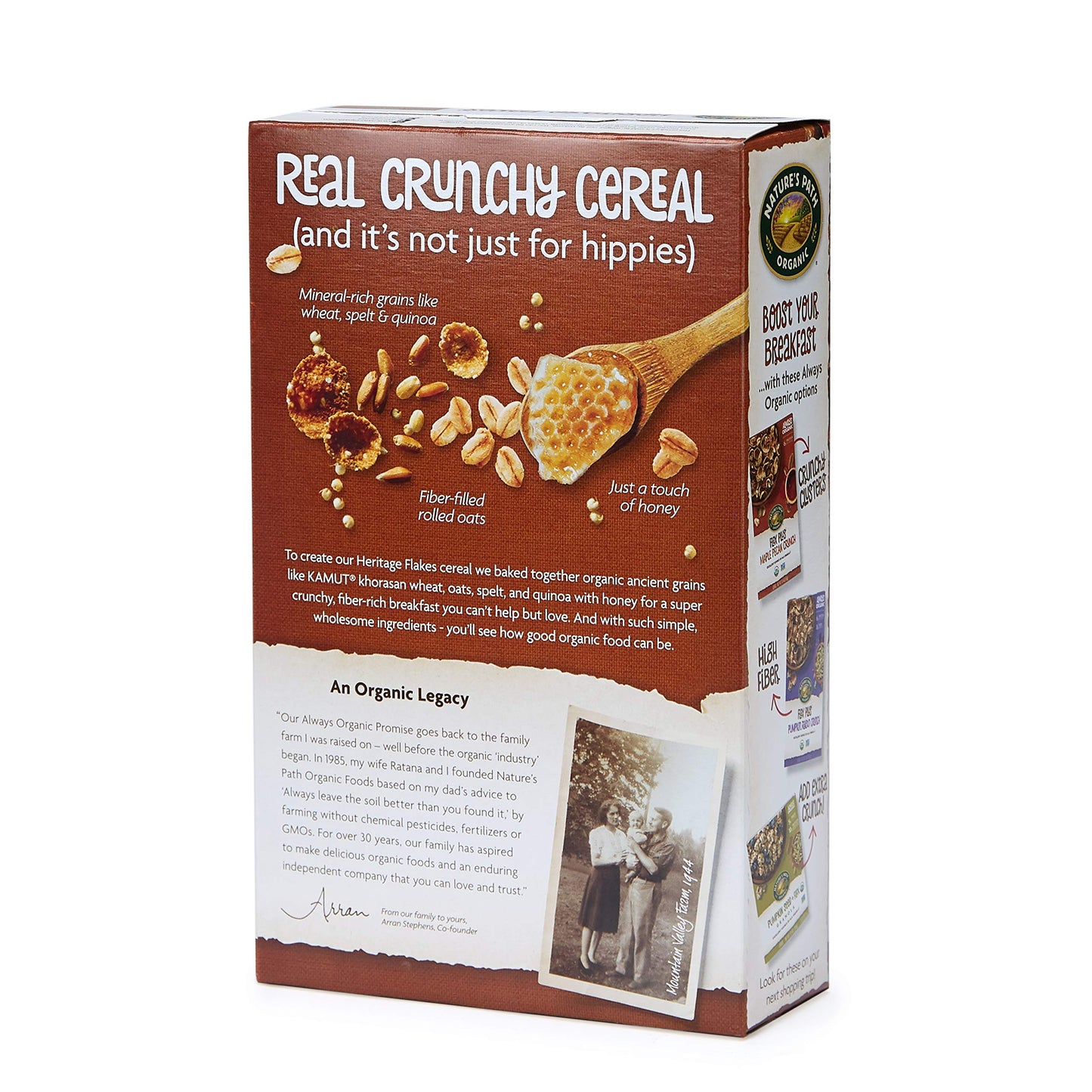 Nature'S Path Organic Heritage Flakes Cereal, 13.25 Ounce (Pack Of 6)