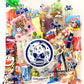 Samurai Kid Dagashi Set, Japanese Snack Assortment 36Pc With Samurai Kid Sticker
