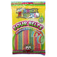 Sour Dudes (1) Bag Sour Belts - Rainbow Berry Flavor - Made With Real Fruit Juice Sour & Sweet Candy - 4.5 Oz
