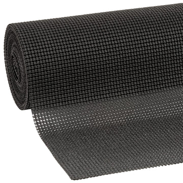 Duck Easyliner Shelf Liner, Non-Adhesive Select Grip For Drawers And Cabinets, 12 Inches X 24 Feet, Black