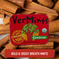 VerMints Organic Cinnamon Breath Mints - Real Lasting Cinnamon Refreshment - Travel Size Tin - Non-GMO, Nut Free, Gluten Free, V