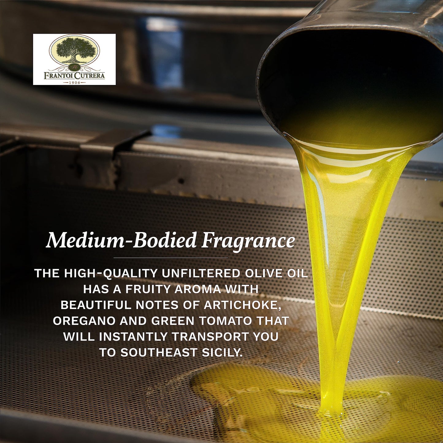 Frantoi Cutrera Extra Virgin Olive Oil, Premium Early Harvest, 24.5 Fl Oz (Pack of 4), Green Olive Oil, Model 301