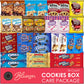 Cookies Variety Pack - Individually Wrapped Assortment - Christmas Gift - Sampler Bulk Care Package Gift Box (30 Count)