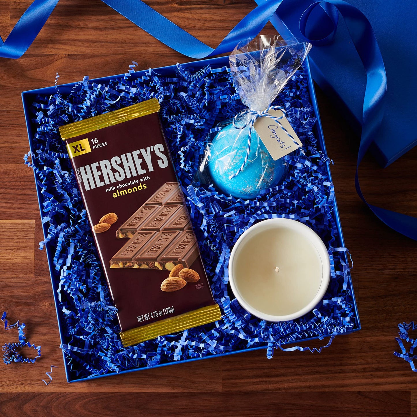 HERSHEYS Milk Chocolate with Almonds XL, Candy Bar, 4.25 oz (16 Pieces)