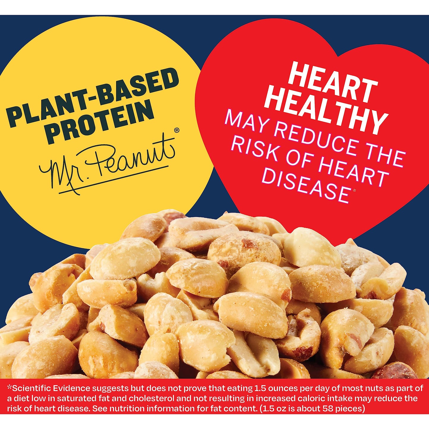 Planters Dry Roasted Peanuts, Lightly Salted Peanuts, Resealable Jar, Kosher, Roasted Nuts, Snack, 16Oz Jar (6 Pack)