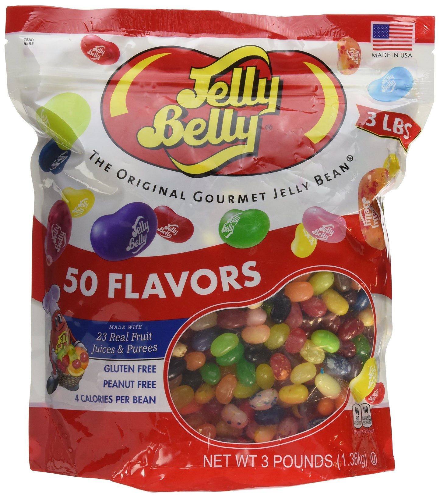 Jelly Belly Jelly Beans, 3 Lb