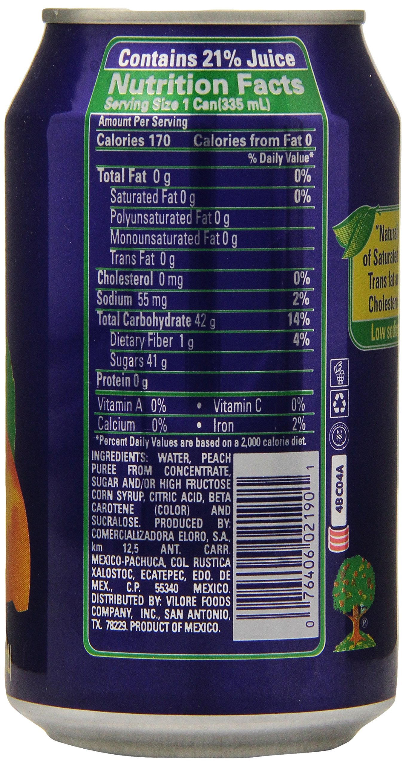 Jumex, Nectar Peach, 11.3 Oz, (Pack Of 24)