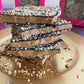 Aunt Maes Sweet Tooth English Toffee, Dark Chocolate with Sea Salt, 8 oz Box
