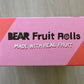 Bear Real Fruit Snack Rolls, Strawberry & Raspberry Variety Pack, 48 Roll (24pk, 2 rolls per Pack)