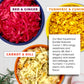 Real Fermented & Probiotic Sauerkraut For Gut Health - Top Kraut Bundle (3 Pack) By Olive My Pickle