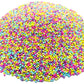 Colors of the Garden Pastel Nonpareils - 4 OZ Resealable Standup Candy Bag - Nonpareils in Pastel Colors - Yellow, Pink, Green, 
