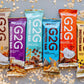 G2G Protein Bar, 8 Flavor Variety Pack, High Protein, Gluten-Free, Healthy Snack, Delicious Meal Replacement, Clean Ingredients, Refrigerated For Freshness, 32 Bars (4 Packs Of 8)