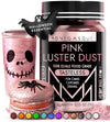 Mon  Gasque Luster Dust Pink Edible Glitter For Cocktails 15G - Premium Pink Halloween Cake Decorations - Edible Pink Drink Glit