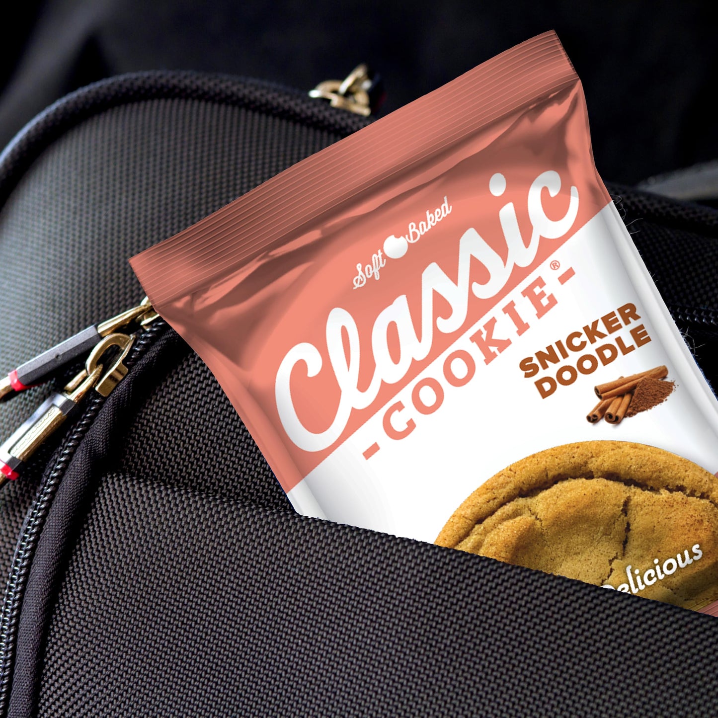 Classic Cookie, Soft Baked Cookie, Snickerdoodle 3Oz, 8 Count Pack