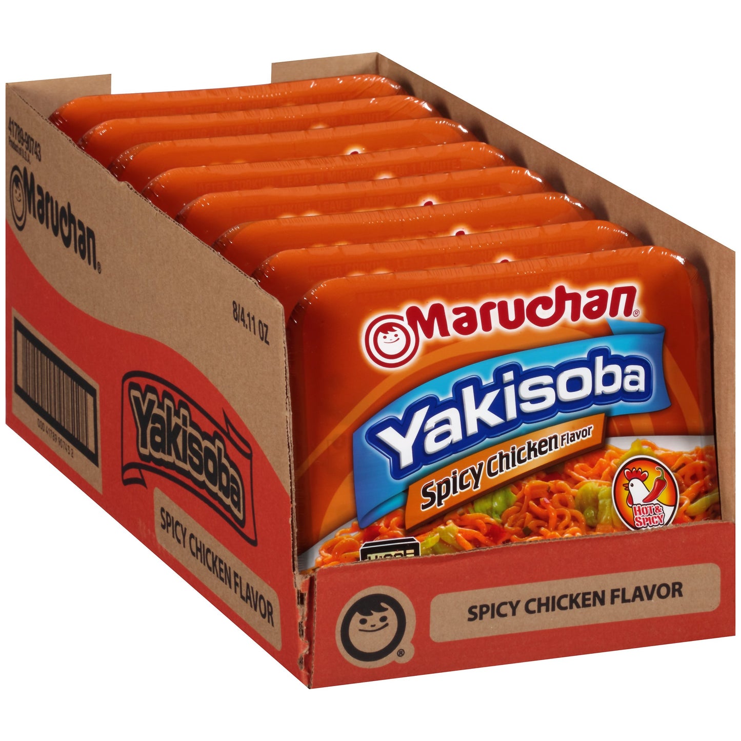Maruchan Yakisoba Spicy Chicken Flavor Noodles, 4.11 Oz
