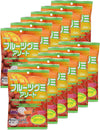 Kasugai Fruit Assort Gummy Candy 3.59Oz (12 Pack)