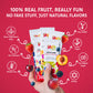 BE MY MaTe Mate Fruit Bars Variety Pack, 96 Count, 4 Flavors, Gluten Free, Vegan, Non GMO, Zero Added Sugar, 19.61 x 18.90 x
